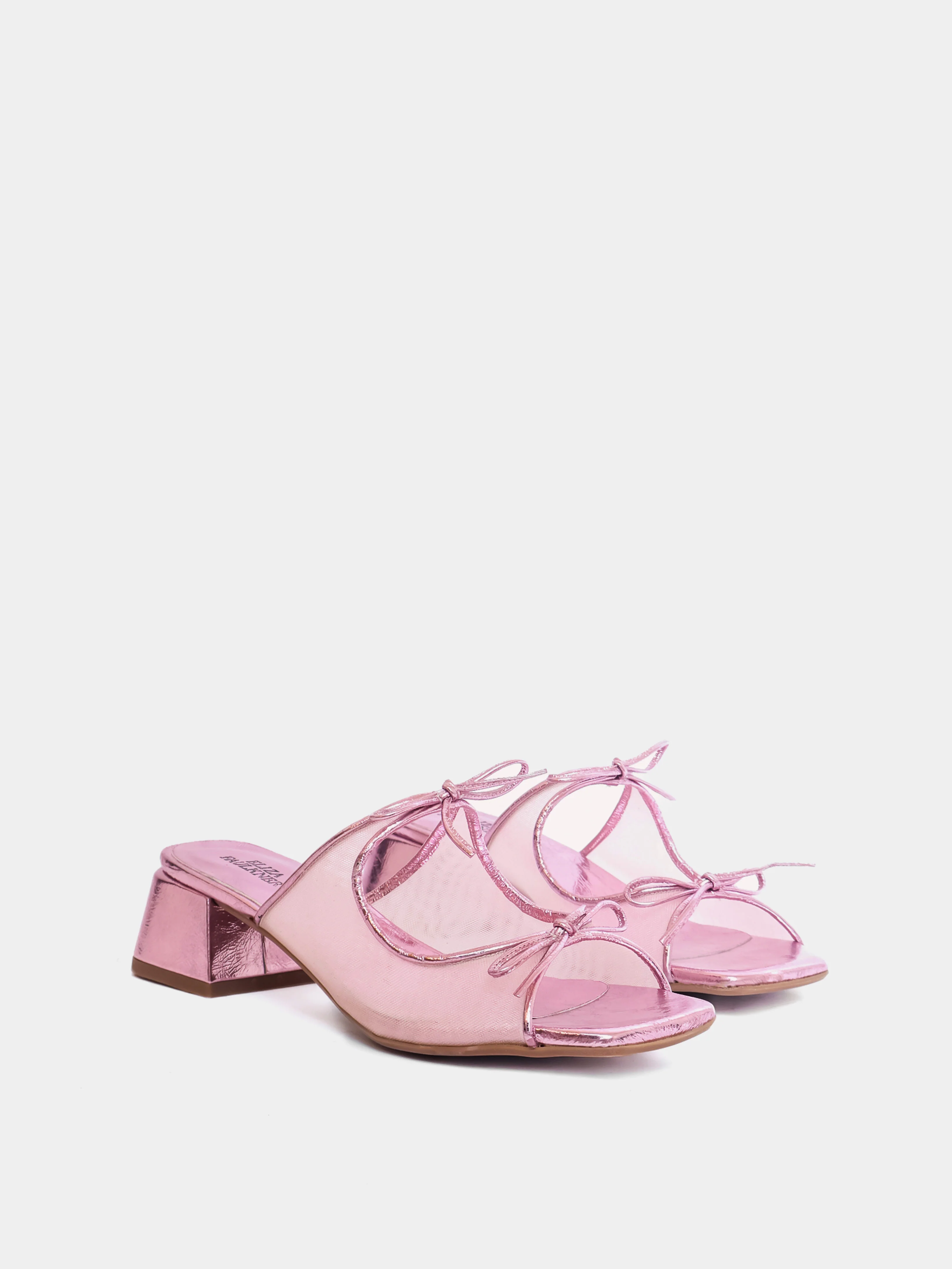 Curia Pink Metallic Sandal - Image 3