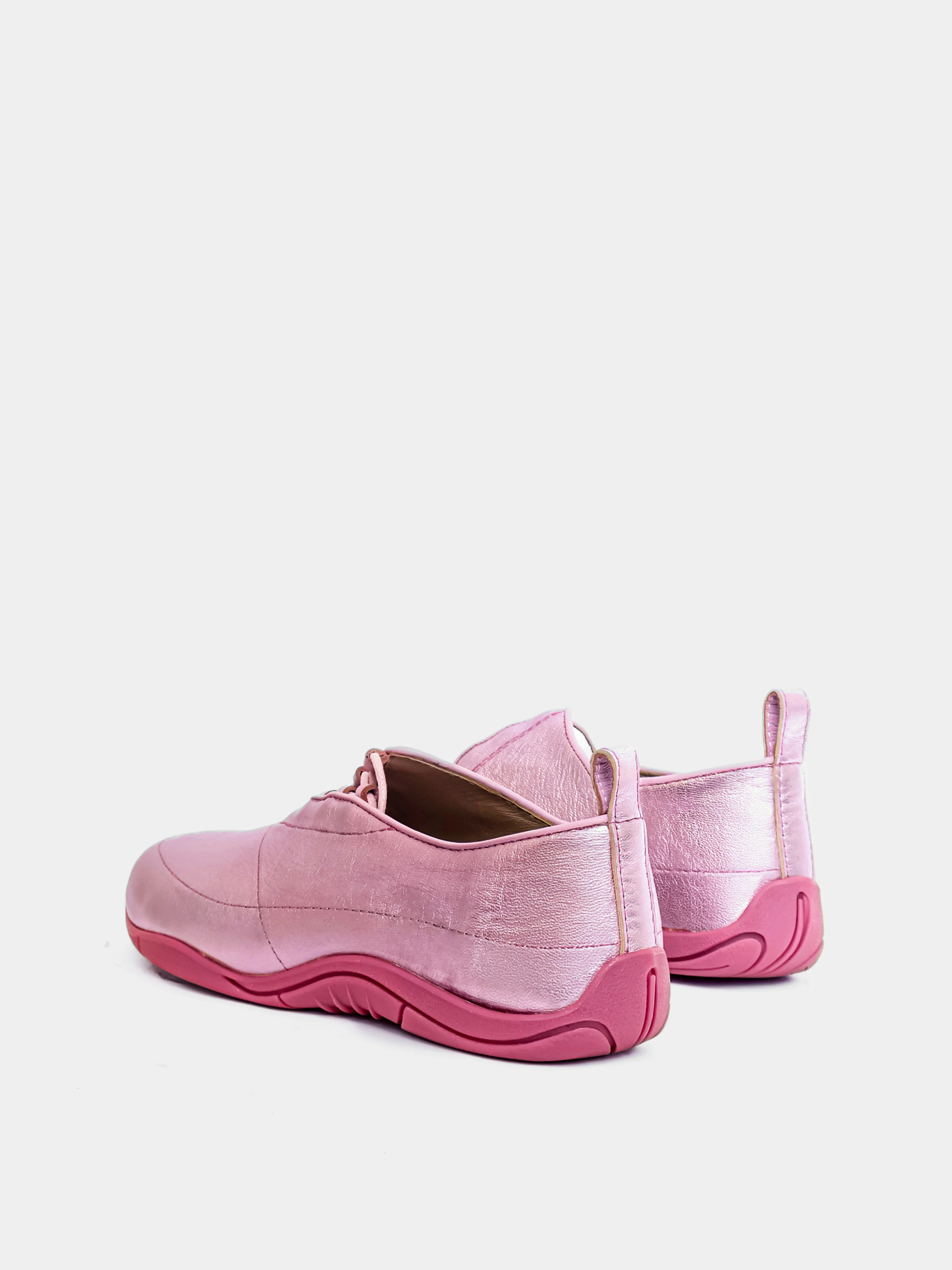 Eliza Pink Metallic Sneaker - Image 4