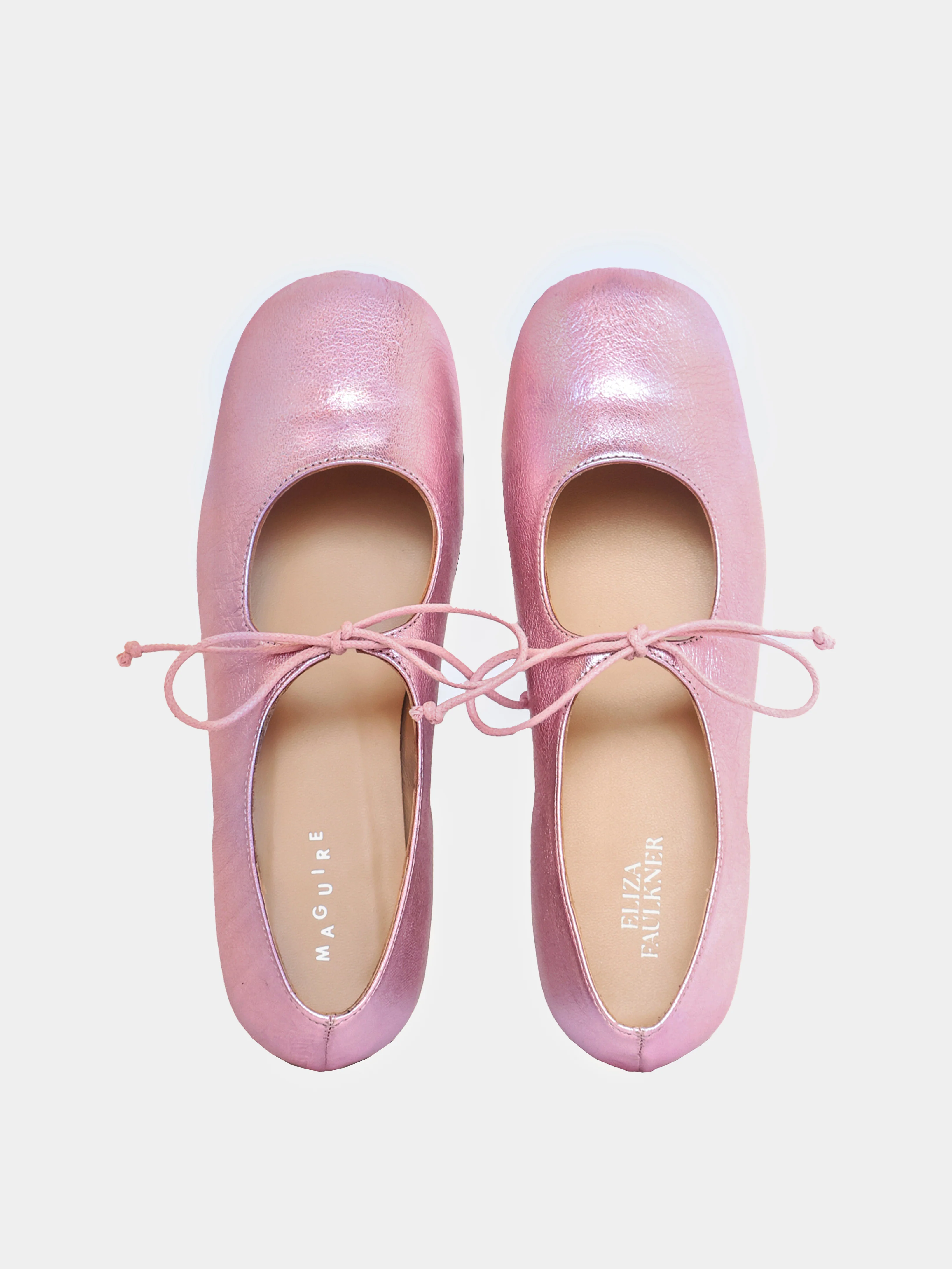 Gaia Pink Metallic Ballerina - Image 4