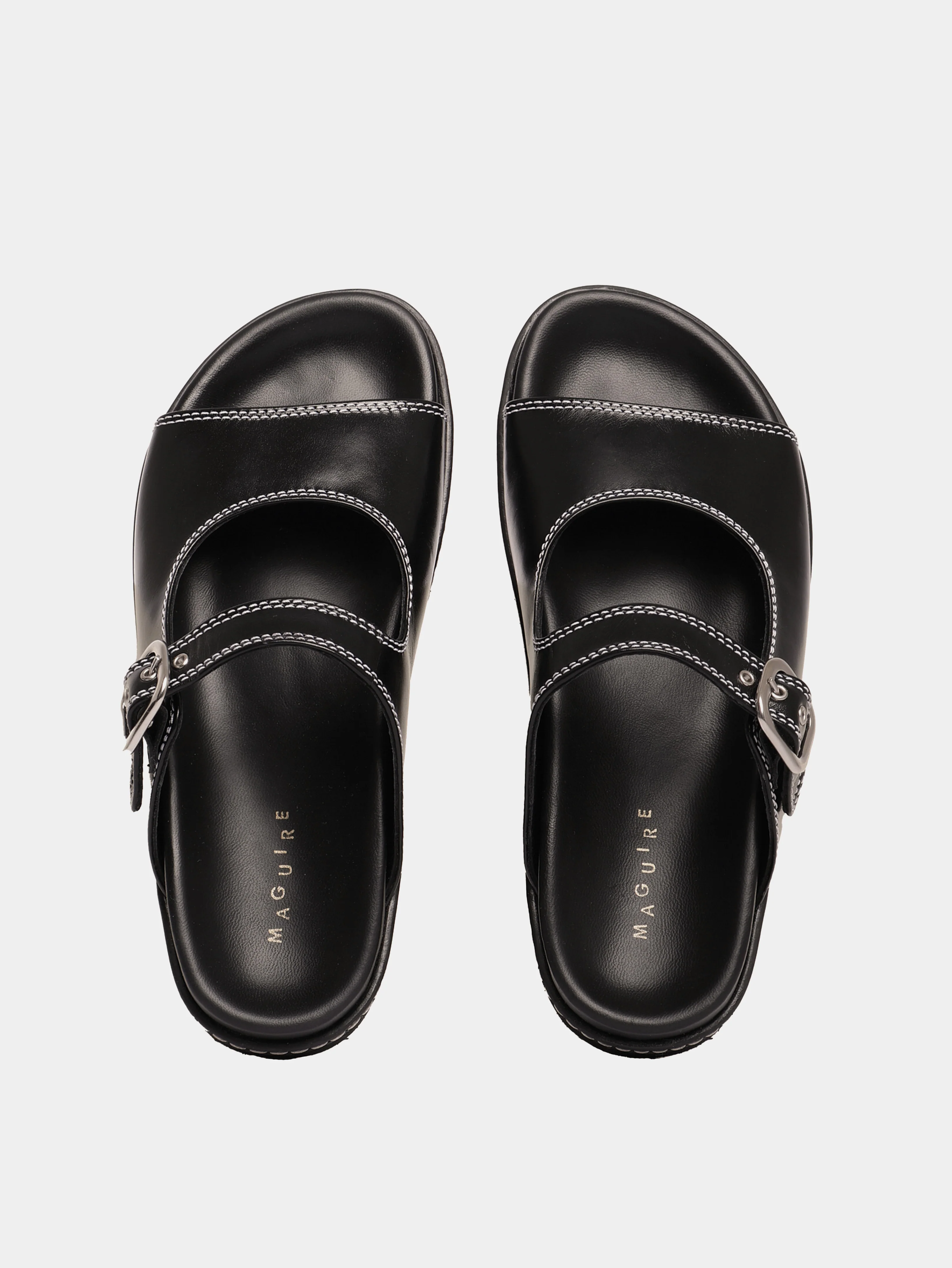 Madeira Black Sandal - Image 5