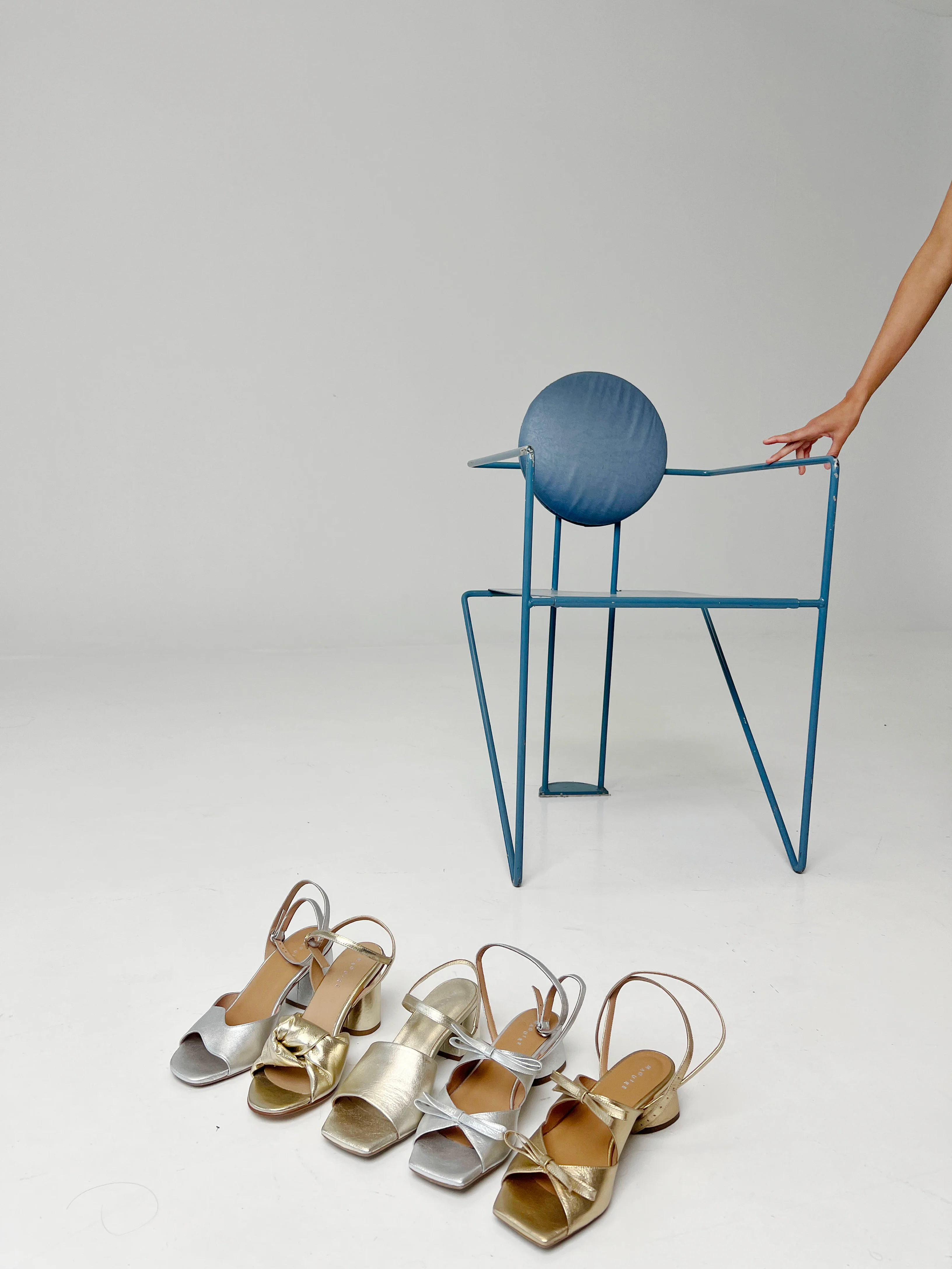 Mira Silver Heel - Image 4