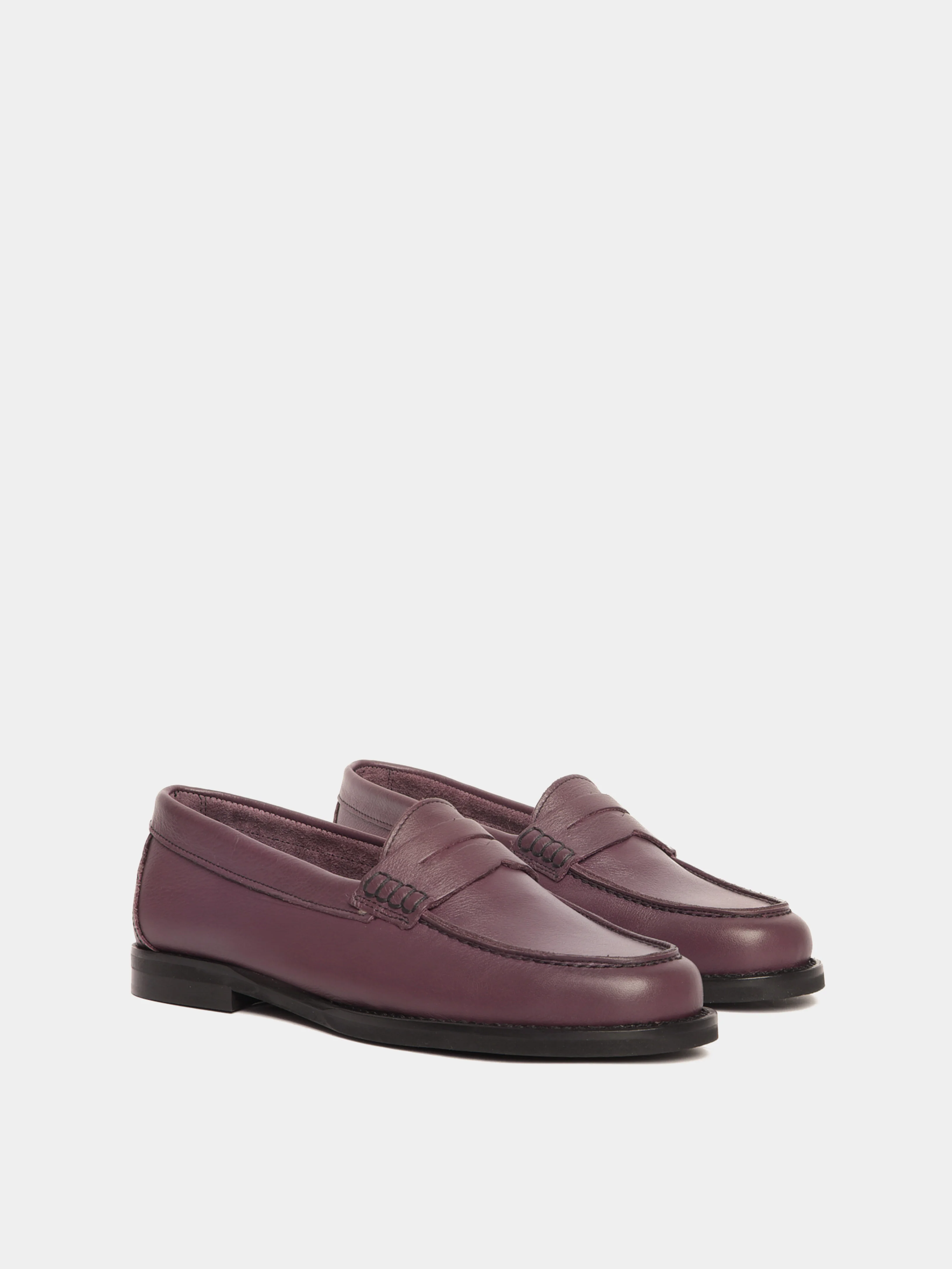 Napoli Plum Loafer - Image 3