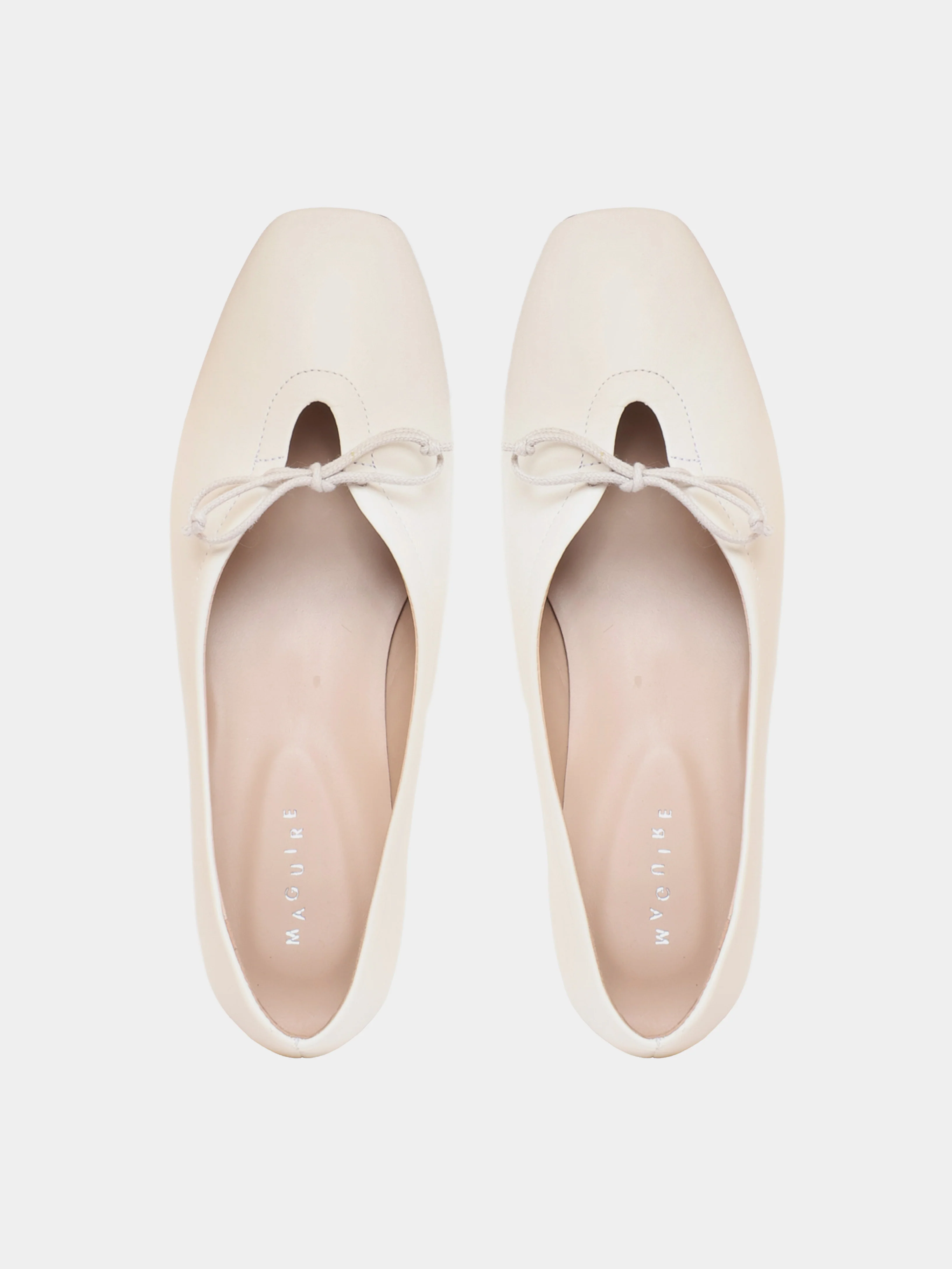 Prato Cream Ballerina - Image 5