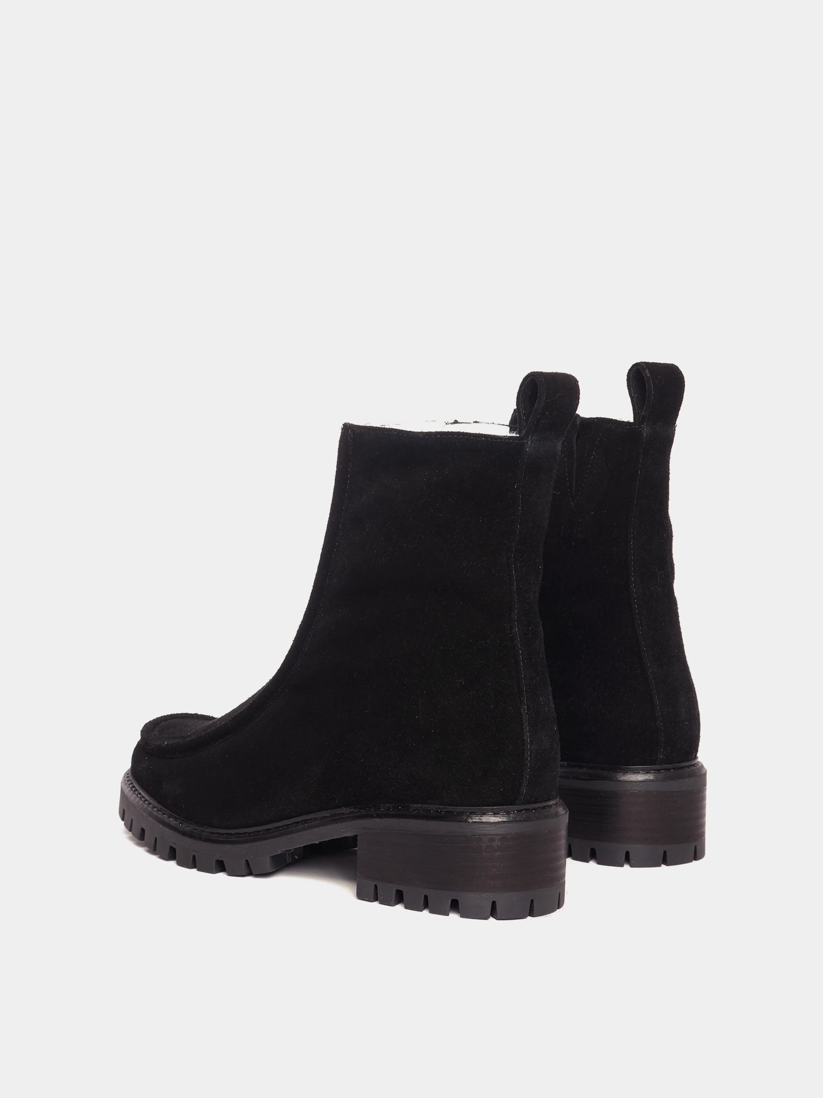 Vigo Black Suede Lined Boot - Image 4